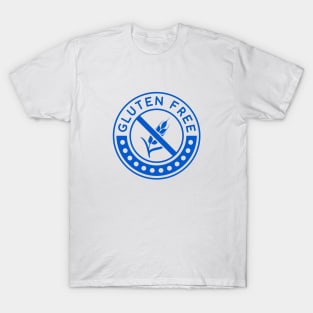 Gluten Free Blue Logo T-Shirt